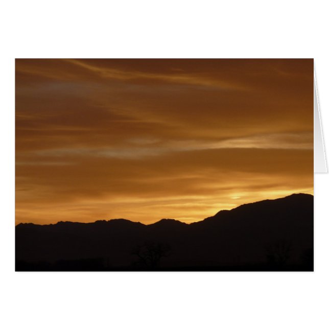 Wyoming Sunset (Voorkant Horizontaal)