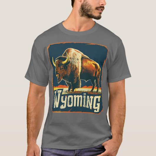 Wyoming T-shirt (Voorkant)