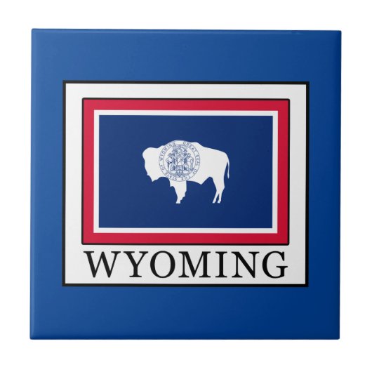 Wyoming Tegeltje (Voorkant)