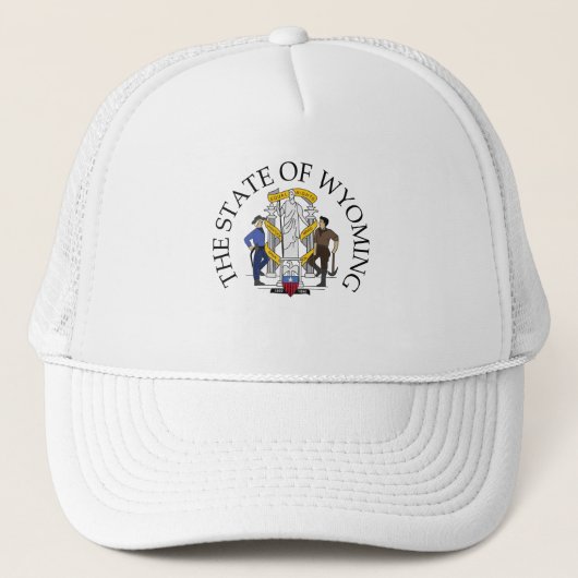 Wyoming-teken Trucker Pet (Voorkant)