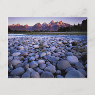 Wyoming, Teton National Park, Slangenrivier Briefkaart
