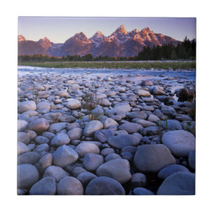 Wyoming, Teton National Park, Slangenrivier Tegeltje
