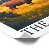 Wyoming the Equality State USA Travel Place Poster (Hoek)