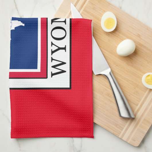 Wyoming Theedoek (Quarter Fold)