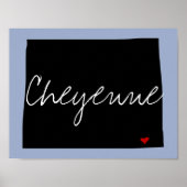 Wyoming Town Poster (Voorkant)