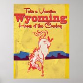  Wyoming Travel Poster (Voorkant)