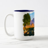 Wyoming Tweekleurige Koffiemok (Links)