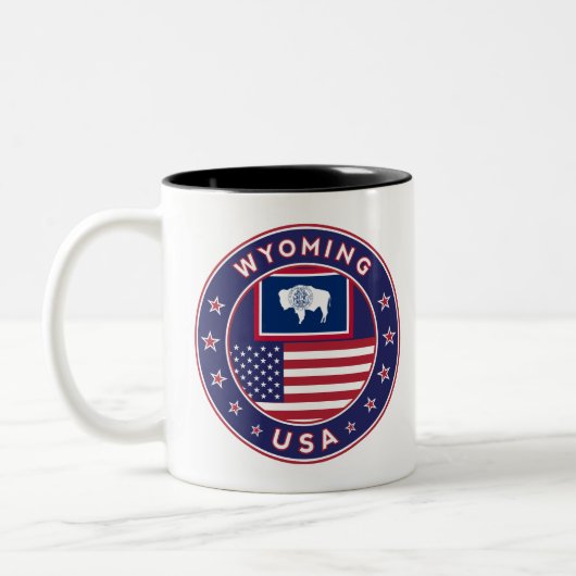 Wyoming Tweekleurige Koffiemok (Links)