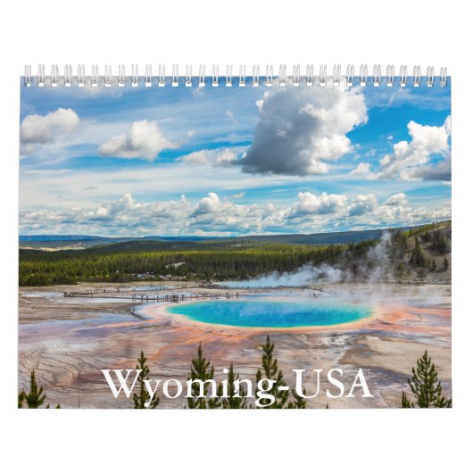 Wyoming-USA Kalender (Hoes)