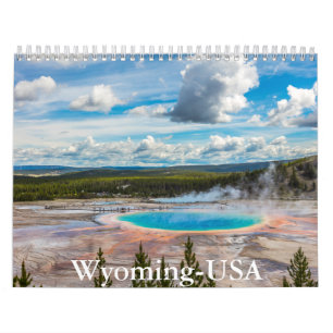 Wyoming-USA Kalender