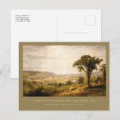 Wyoming Valley Pennsylvania American Art Painting Briefkaart (Voorkant / Achterkant)