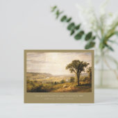 Wyoming Valley Pennsylvania American Art Painting Briefkaart (Staand voorkant)