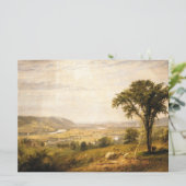 Wyoming Valley, Pennsylvania (Klassiek landschap) Kaart (Staand voorkant)