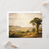 Wyoming Valley, Pennsylvania (Klassiek landschap) Kaart (Voorkant / Achterkant in situ)