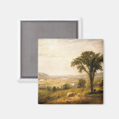 Wyoming Valley, Pennsylvania (Klassiek landschap) Magneet (Voorkant / Achterkant)