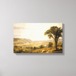 Wyoming Valley, Pennsylvania ( landschap) Canvas Afdruk