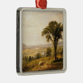 Wyoming Valley, Pennsylvania ( landschap) Metalen Ornament (Rechts)