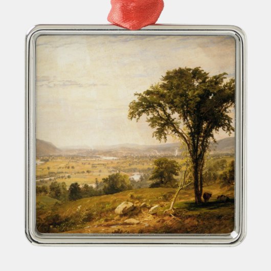 Wyoming Valley, Pennsylvania ( landschap) Metalen Ornament (Voorkant)