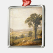 Wyoming Valley, Pennsylvania ( landschap) Metalen Ornament (Links)