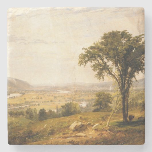 Wyoming Valley, Pennsylvania ( landschap) Stenen Onderzetter (Voorkant)