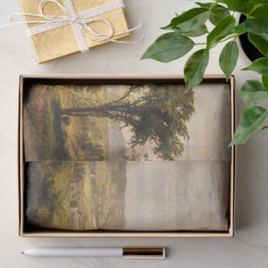 Wyoming Valley, Pennsylvania ( landschap) Tissuepapier (Geschenk)