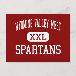 Wyoming Valley West - Spartans - Middle - Kingston Briefkaart