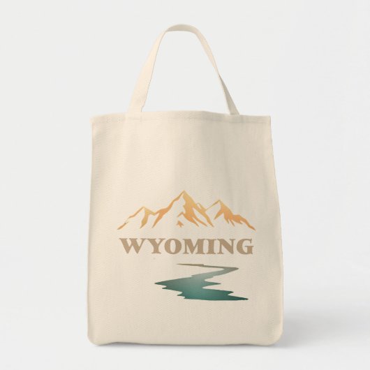 Wyoming Verenigde Staten Tote Bag (Voorkant)