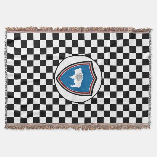Wyoming vlag deken (Voorkant)