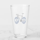 Wyoming Vlag Fietsen Glas (Achterkant)
