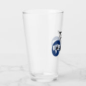 Wyoming Vlag Fietsen Glas (Rechts)