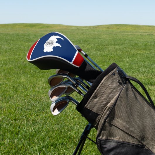Wyoming vlag golfheadcover (Insitu)