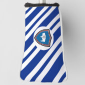 Wyoming vlag golfheadcover (Draai 90)