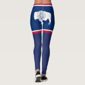 Wyoming vlag leggings (Achterkant)