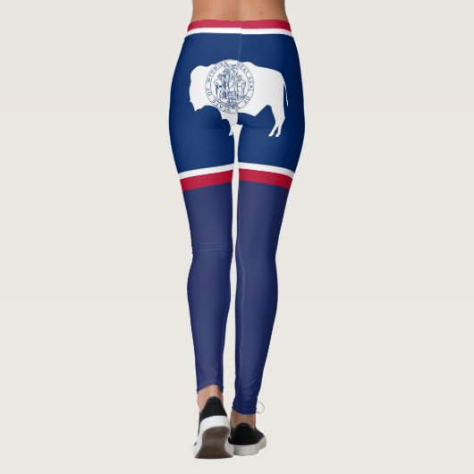 Wyoming vlag leggings (Achterkant)