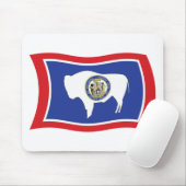 Wyoming Vlag Muismat (Met muis)