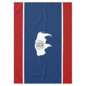 Wyoming vlag tafelkleed (Voorkant)