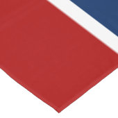 Wyoming vlag tafelkleed (Gekanteld)