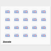 Wyoming voor Biden Harris Ronde Sticker (Vel)