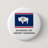 WYOMING VOOR HARRIET HAGEMAN BUTTON (Voorkant)