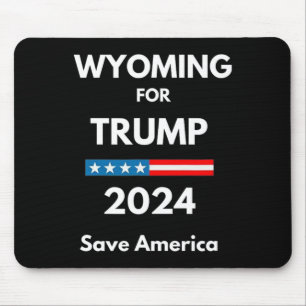 Wyoming Voor Trump President Verkiezing Republikei Muismat