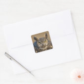 wyoming , vs vierkante sticker (Envelop)