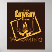 Wyoming Wall Poster (Voorkant)