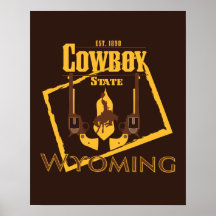Wyoming Wall Poster