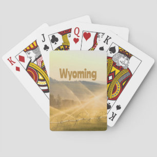 Wyoming Wild West Boerderij Land Ranch Pokerkaarten
