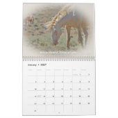 Wyoming wilde paarden kalender (Jan 2027)