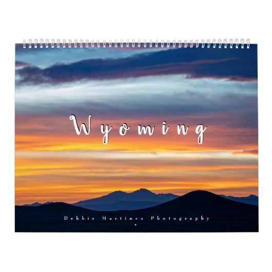 Wyoming Zonsondergangen Kalender (Hoes)