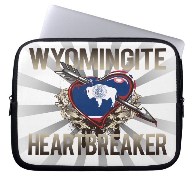 Wyomingite Heartbreaker Laptop Sleeve (Voorkant)