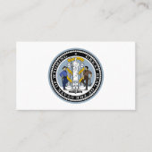 Wyomingite Seal, Zegel van Wyoming Visitekaartje (Voorkant)