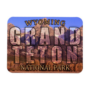 Wyoming's Grand Teton National Park magneet