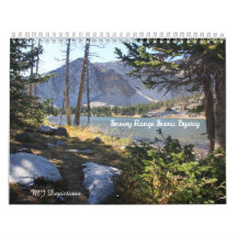 Wyoming's Snowy Range Schilderachtig Byway Calenda